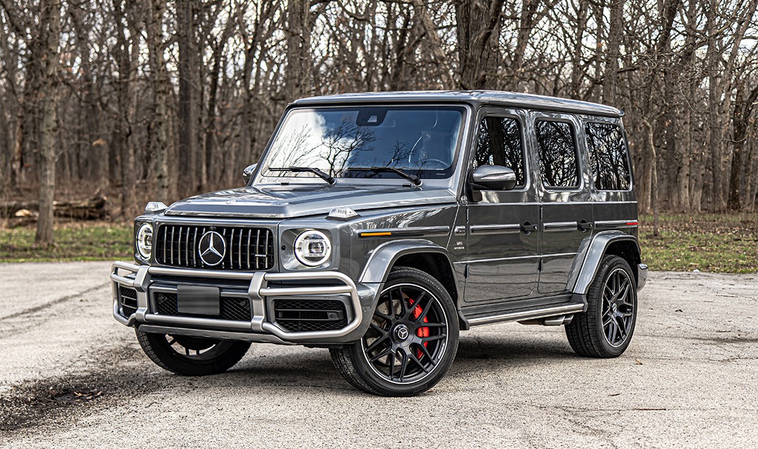Mercedes G63 AMG 2023 (Silver) view 1
