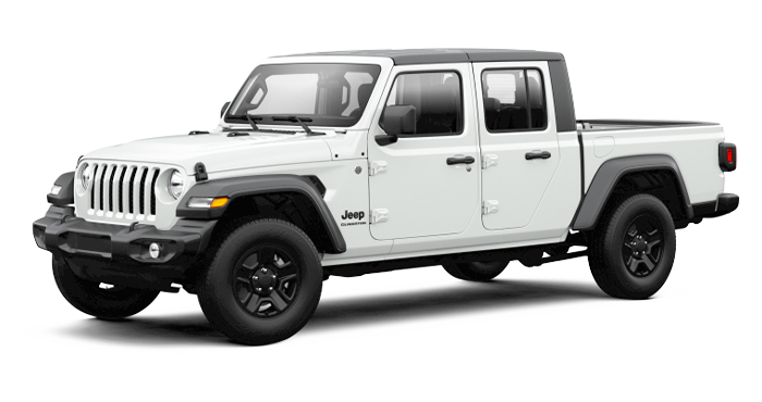 White Jeep Gladiator
